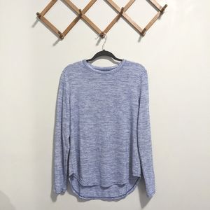 Striped long sleeve banana republic tee